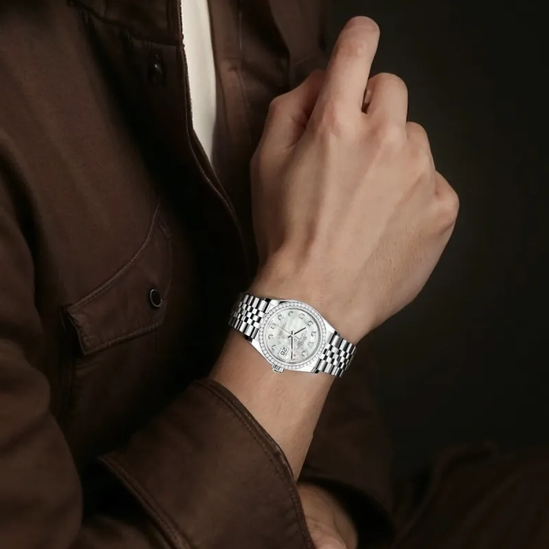 ROLEX Unisex Log Series Watch-4