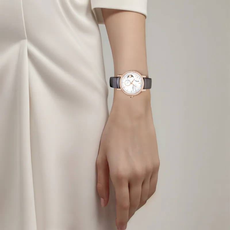 VACHERON CONSTANTIN Heritage Collection TRADITIONNELLE Manual Mechanical Movement Women's Watch Watch 36mm White Dial-1