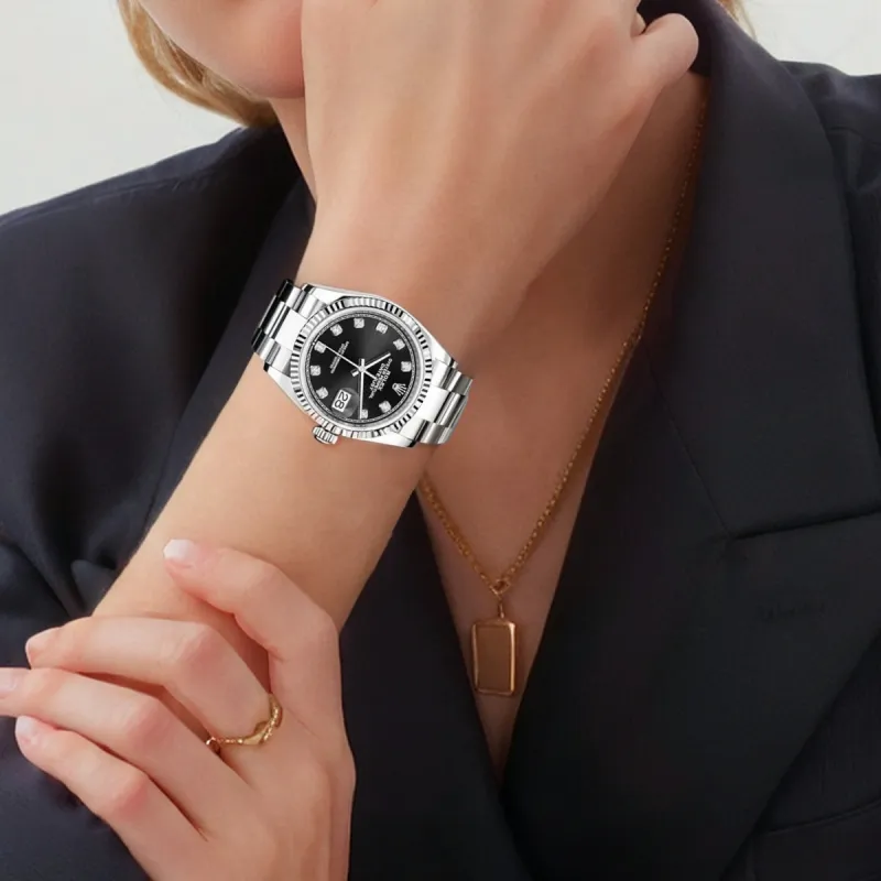 ROLEX Women's Log Series Watch-3