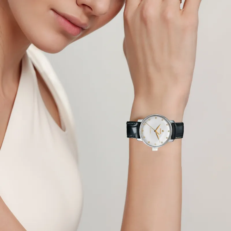 RADO Women's Crystal Sparkle Collection Watch-3