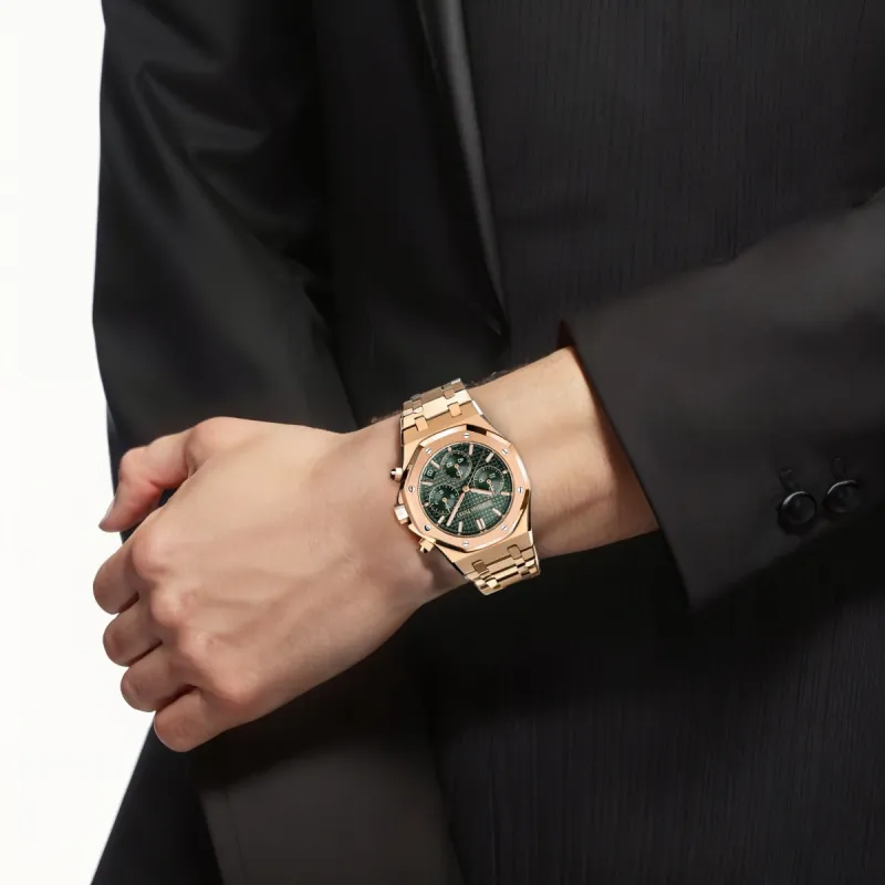AUDEMARS PIGUET 2024 Pre owned Royal Oak Chronograph 41mm-4