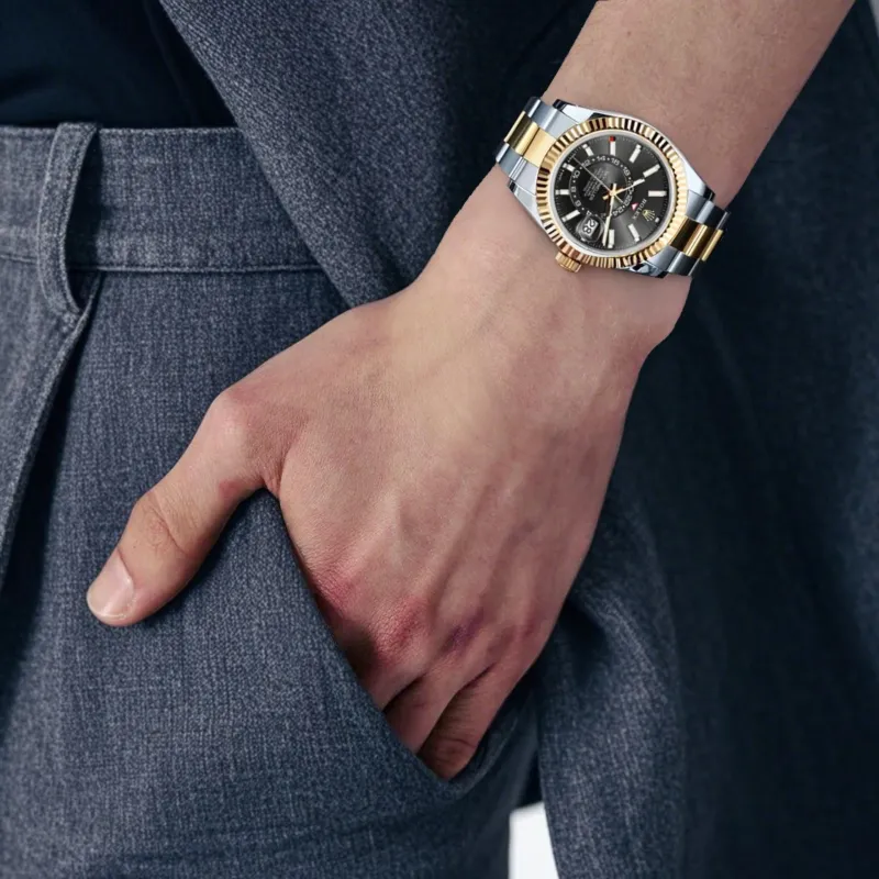 ROLEX Men Long Range Explorer Series Watch-2