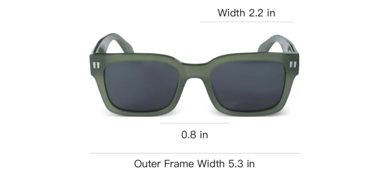 OFF WHITE Midland Sunglasses-3