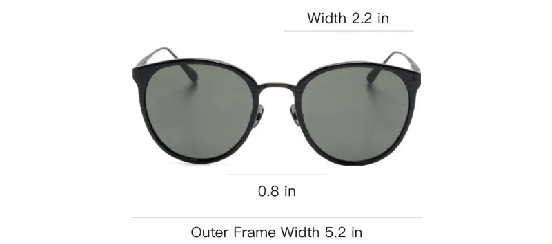 Linda Farrow Calthorpe Oval frame Glasses-3