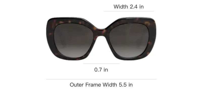CELINE Square Sunglasses Women's Tortoiseshell-5
