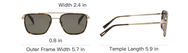 Chopard Square Frame Sunglasses-4