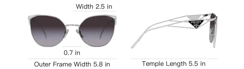 PRADA Cat Eye Sunglasses-3