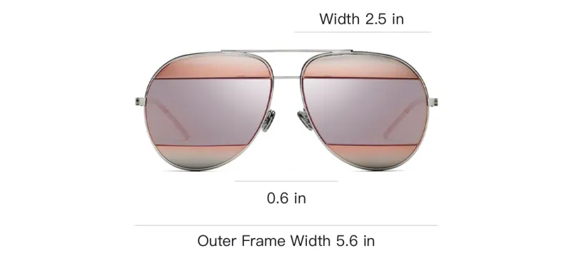 DIOR Sunglasses Unisex Pink-2