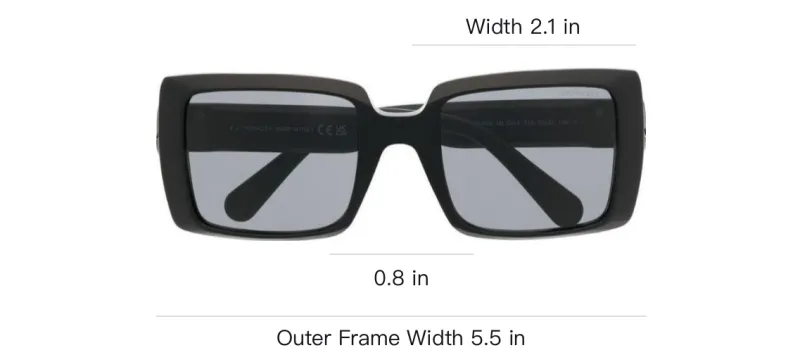 Moncler Rectangle Frame Sunglasses-2