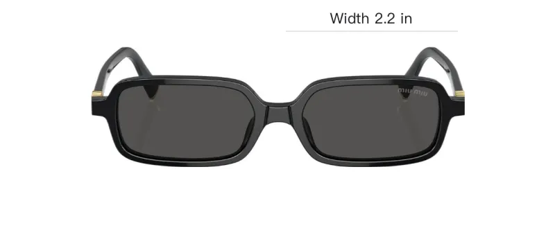 MIU MIU Rectangle Frame Sunglasses-3