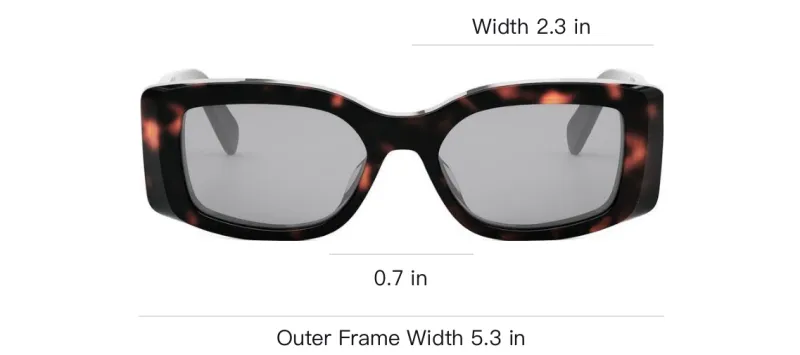 CELINE Square Sunglasses-3