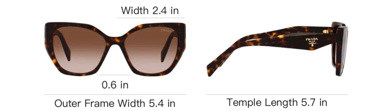 PRADA Cat Eye Sunglasses-3
