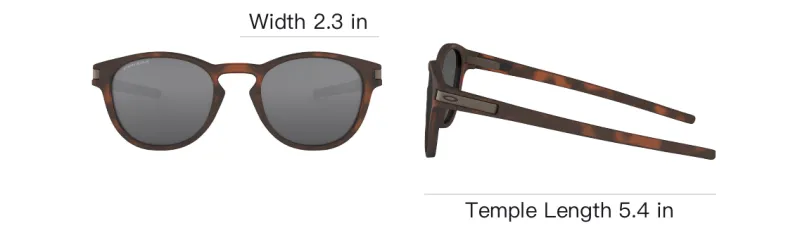 Oakley Acetate Plastic Irregular Shape Sunglasses Men's Brown-5