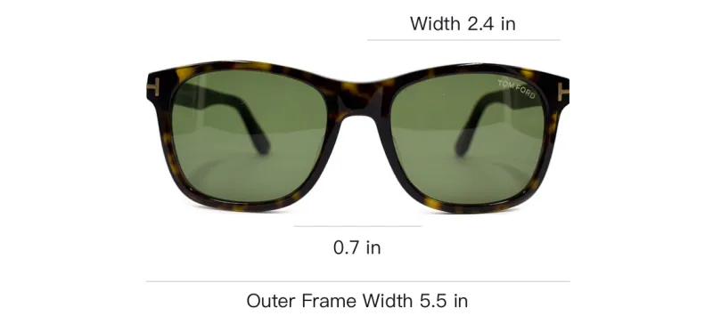 TOM FORD Sunglasses Unisex Tortoiseshell-4