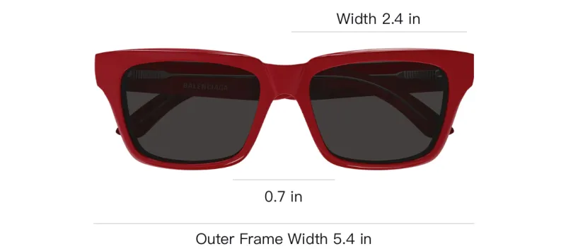 Balenciaga Square Frame Sunglasses-2