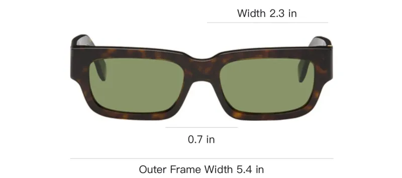 Retrosuperfuture Augusto Square frame Sunglasses-3