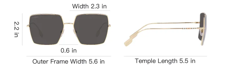 Burberry Daphne BE3133 Sunglasses-4
