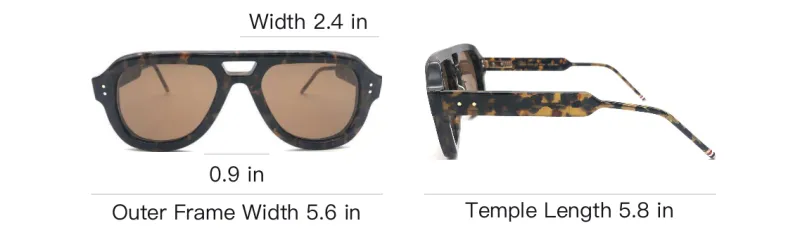 Thom E Eyewear Pilot Frame Sunglasses-3