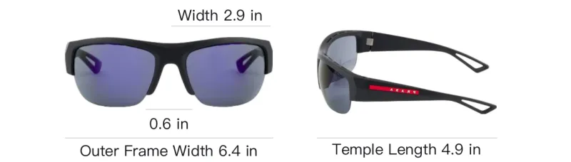 PRADA Logo print Sunglasses-6
