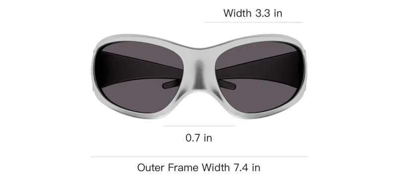 Balenciaga Cat Eye Frame Sunglasses-2