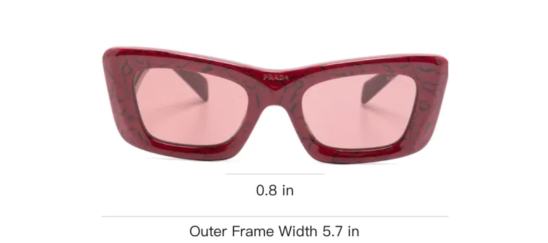 PRADA Eyewear PRADA Symbole Square-frame Sunglasses-2