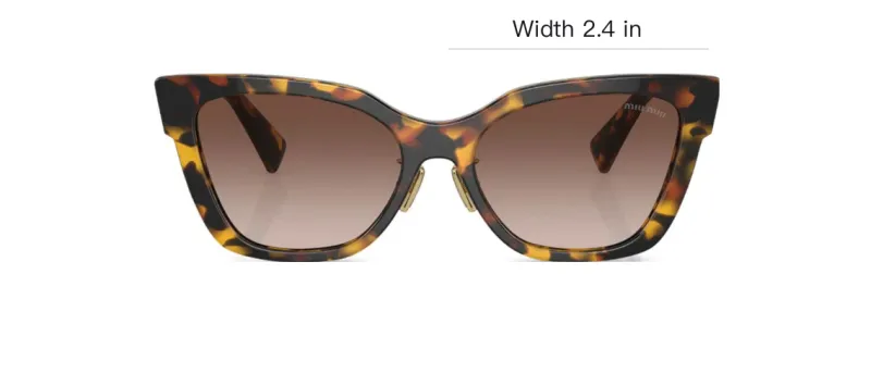 MIU MIU Cat eye Frame Sunglasses-3