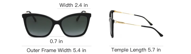 Jimmy Choo Cat-Eye Frame Sunglasses-3