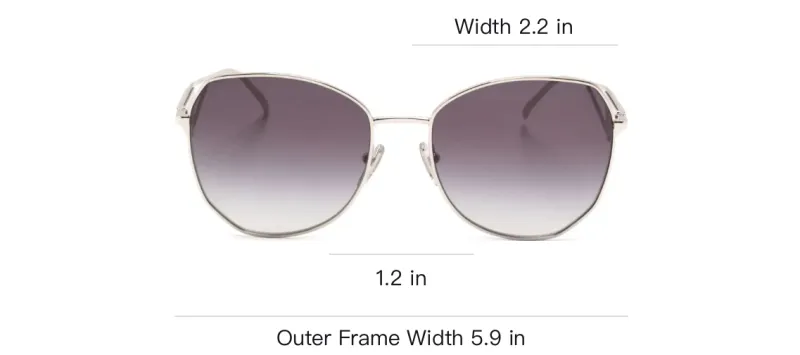 PRADA Eyewear Gradient Oversized frame Sunglasses-4