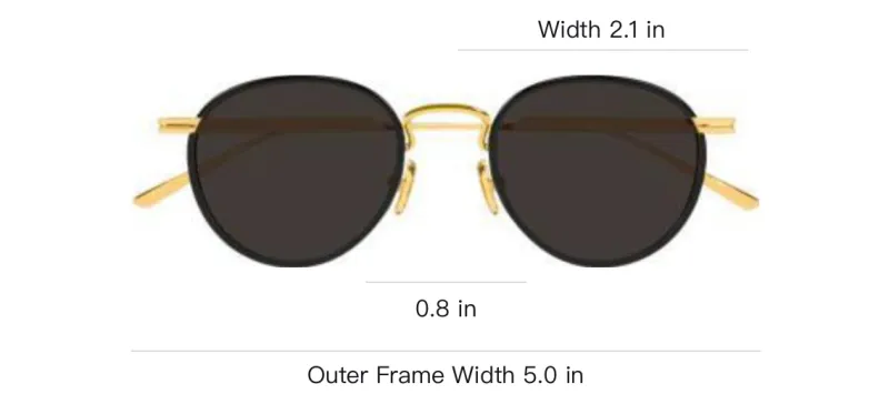 Bottega Veneta Round Frame Sunglasses-2