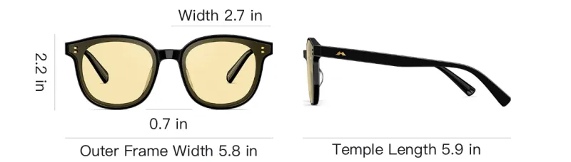 MOLSION Butterfly Sunglasses Unisex-3