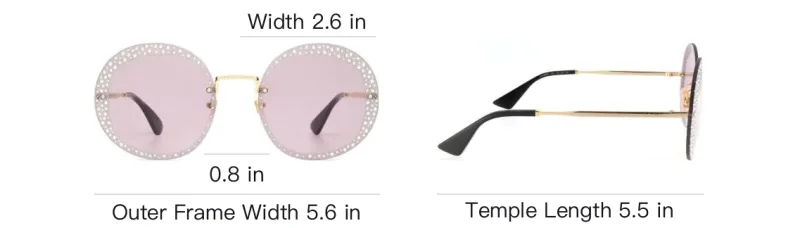 GUCCI Round Sunglasses-3