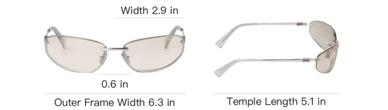 MIU MIU Wraparound frame Sunglasses-4
