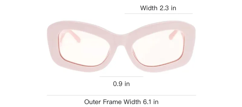 Linda Farrow X The Attico Harry Cat Eye Frame Sunglasses-1