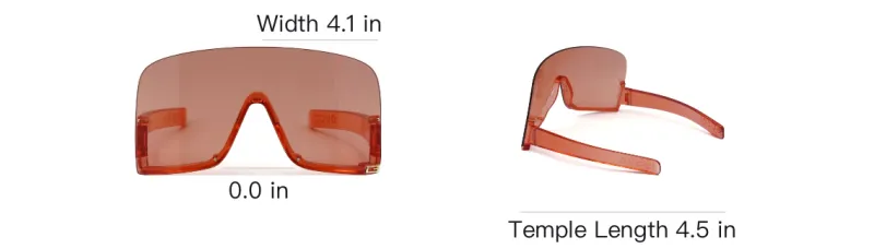 GUCCI Oversized Frame Sunglasses-3