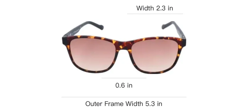 Adidas Acetate Irregular Shape Sunglasses Men's Tortoiseshell-3