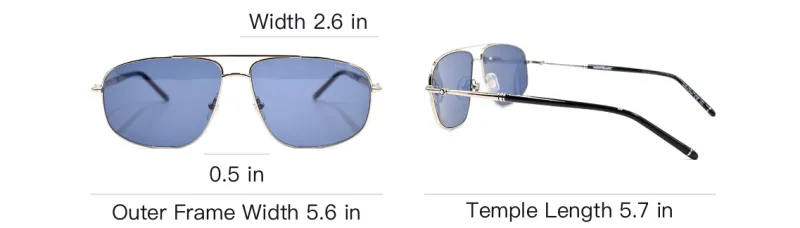 MONTBLANC Meisterstuck Sunglasses Men Blue/Silver White-4