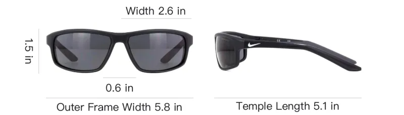 Nike Rabid 22 Rectangle Frame Sunglasses-3