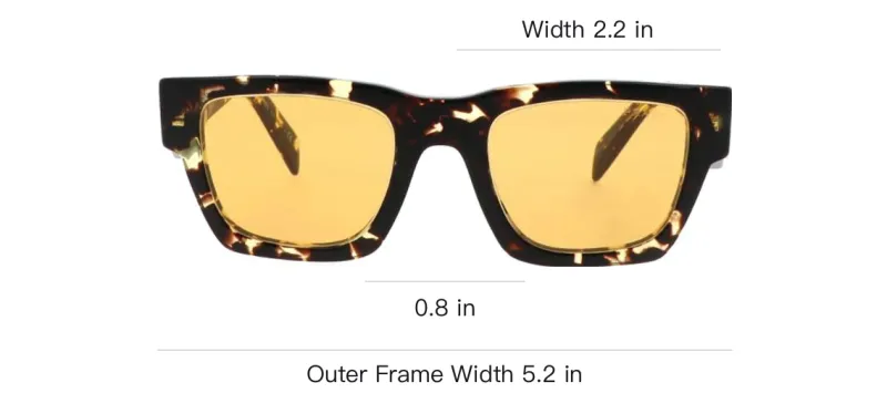 PRADA Square Frame Sunglasses-2