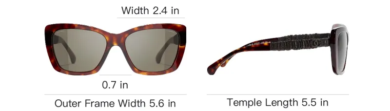 CHANEL Butterfly Sunglass Women's-3