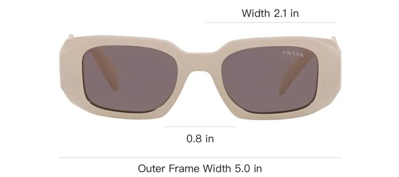 PRADA Rectangle Sunglasses-3
