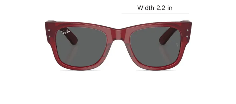 RayBan Mega Wayfarer Square Frame Sunglasses-3