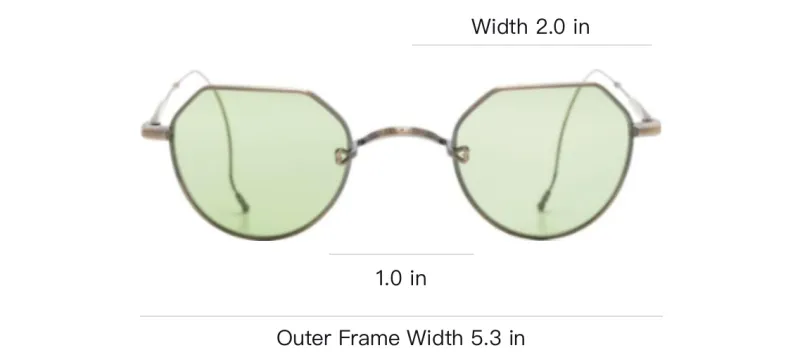 Matsuda Round frame Tinted lenses Sunglasses-1