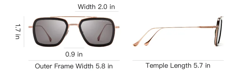 DITA Flight Aviator Frame Sunglasses-3