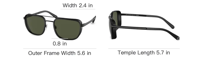 BVLGARI Square-frame Sunglasses-3