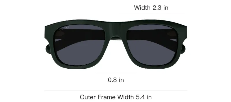 GUCCI Eyewear Panthos Frame Sunglasses-2