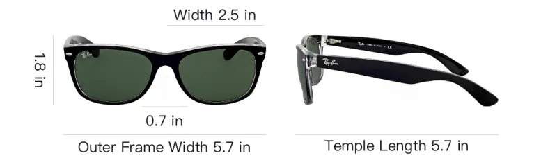 RayBan New Wayfarer Color Mix Sunglasses-3