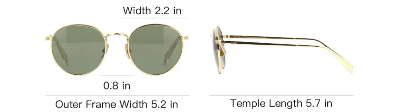 CELINE Panthos Frame Sunglasses-3