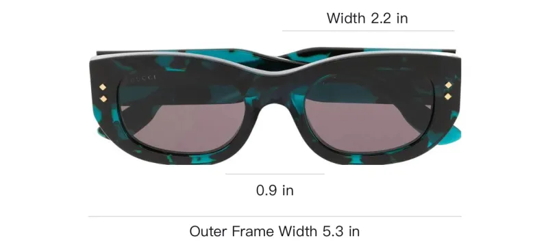 GUCCI Square Sunglasses-2