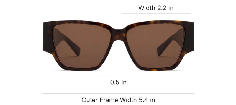 Bottega Veneta Rectangle Frame Sunglasses-2