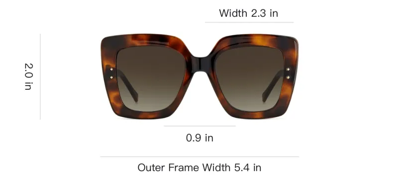Jimmy Choo Square Frame Sunglasses-3